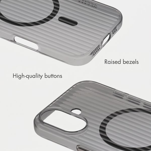 Accezz Lite Case with MagSafe | Fluted | Apple iPhone 16 - Black
