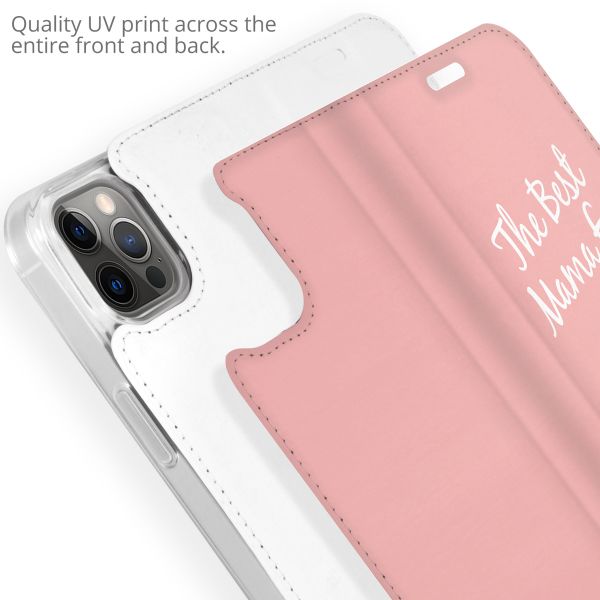 Ontwerp je eigen Apple iPhone 13 Pro gel bookcase hoes