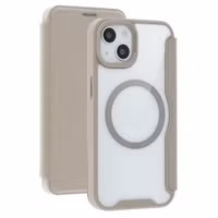 imoshion Transparante Bookcase met MagSafe Apple iPhone 14 / 13 - Beige