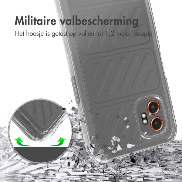 Accezz Xtreme Impact Backcover Samsung Galaxy Xcover 7 Pro - Transparant