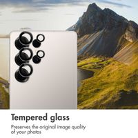imoshion Camera Protector Glass 2-pack Samsung Galaxy S25 Ultra - Titanium Gray