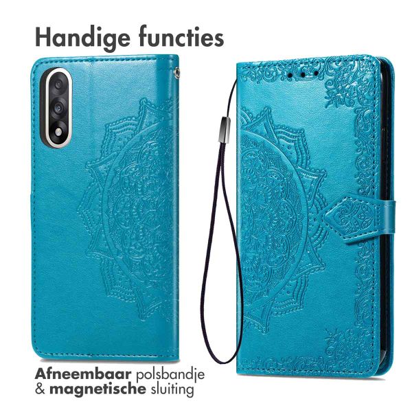 imoshion Mandala Bookcase OnePlus Nord 5 - Turquoise