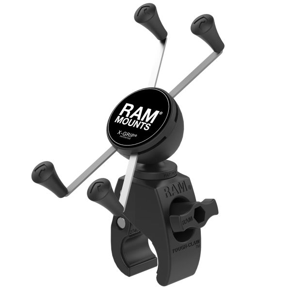 RAM Mounts X-Grip® Tough-claw telefoonhouder fiets/motor/scooter - Universeel - Groot - Zwart