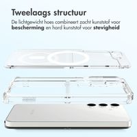 Accezz Xtreme Impact Backcover Samsung Galaxy Z Flip 7 FE - Transparant