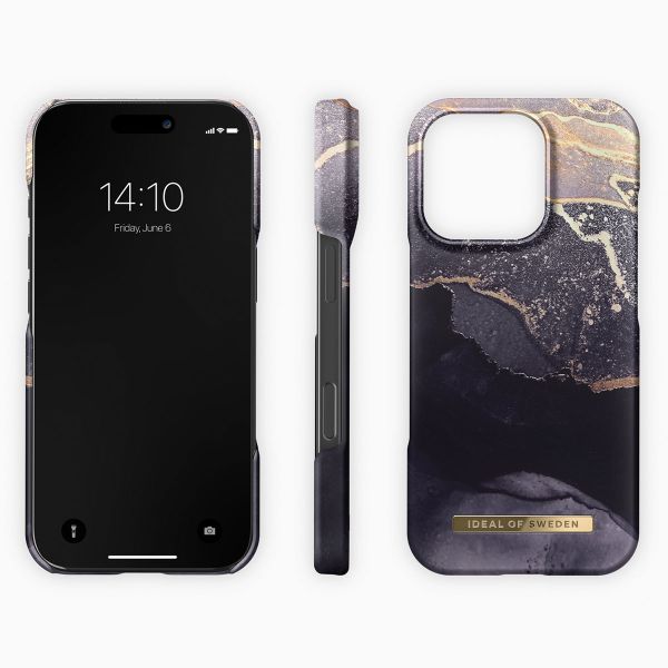 iDeal of Sweden Fashion Backcover Apple iPhone 16 Pro - Golden Twilight Marble