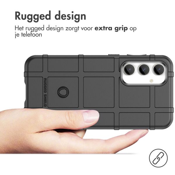 imoshion Rugged Shield Backcover Samsung Galaxy S23 FE - Zwart