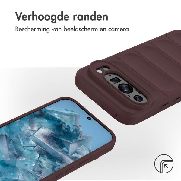 imoshion EasyGrip Backcover Google Pixel 9 / 9 Pro - Aubergine