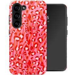 Selencia Vivid Tough Backcover Samsung Galaxy S23 - Wild Spots Lipstick