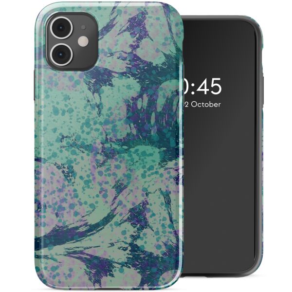 Selencia Vivid Backcover Apple iPhone 11 - Fresh Paint Green