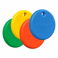 Chipolo POP Bluetooth Tracker - 4-pack - Rood, Blauw, Geel, Groen