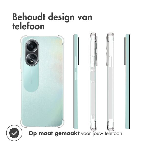 imoshion Shockproof Case Oppo A58 - Transparant