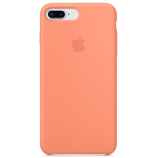 Apple Silicone Backcover iPhone 8 Plus / 7 Plus - Peach