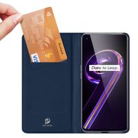 Dux Ducis Slim Softcase Bookcase Realme 9 Pro / Realme 9 5G - Donkerblauw