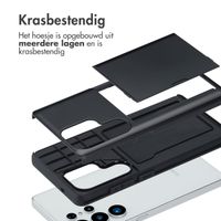 imoshion Backcover met pasjeshouder Samsung Galaxy S25 Ultra - Zwart