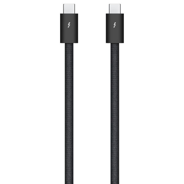 Apple Thunderbolt 4 (USB-C naar USB-C) Pro oplaadkabel - 1 meter - Zwart