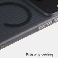 Accezz Lite Backcover met MagSafe | Fluted | Apple iPhone 18 Pro Max / 17 Pro Max - Grijs
