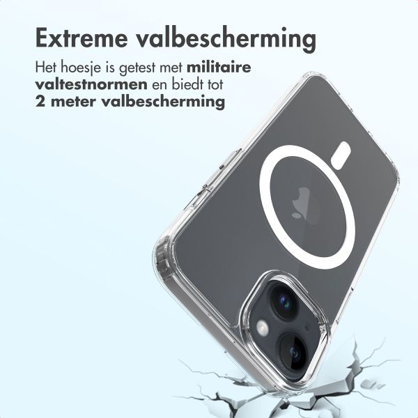 Accezz Xtreme Impact Backcover met MagSafe Apple iPhone 14 - Transparant