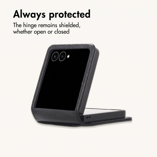 imoshion Luxury Bookcase Samsung Galaxy Z Flip 8 - Black