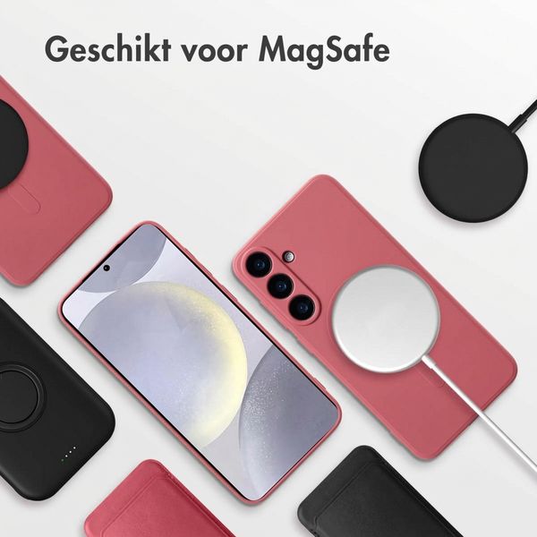 imoshion Color Backcover met MagSafe Samsung Galaxy S25 Plus - Dusty Rose