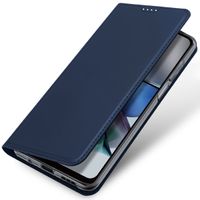 Dux Ducis Slim Softcase Bookcase Motorola Moto G13 / G23 - Donkerblauw