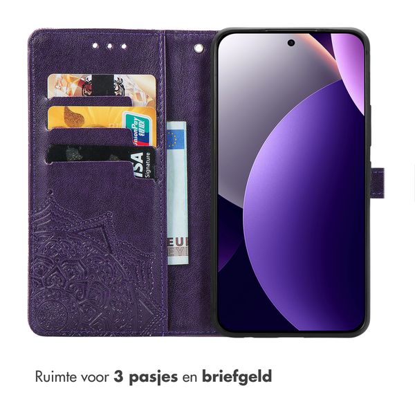 imoshion Mandala Bookcase Xiaomi Redmi Note 15 Pro (5G) - Paars