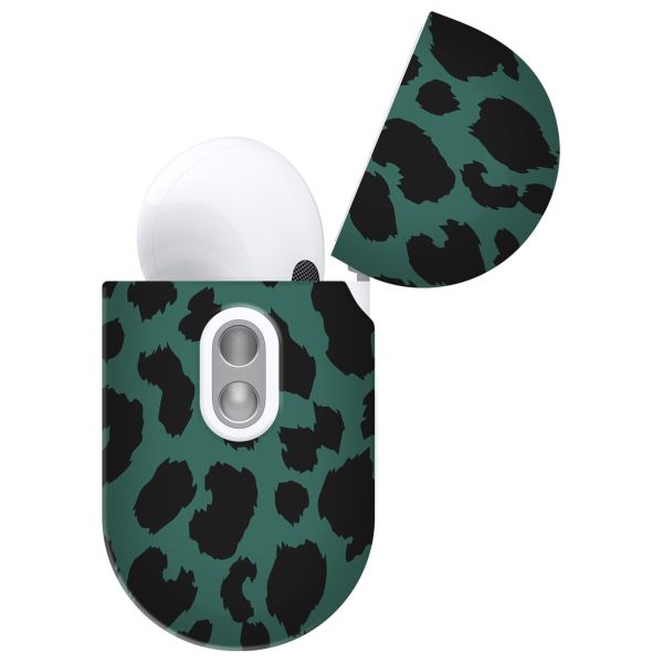 imoshion Design Hardcover Case AirPods Pro 2 - Green Leopard