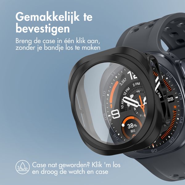 imoshion Full Cover Hardcase Samsung Galaxy Watch Ultra 2 (2026) - Zwart