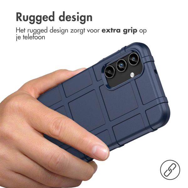 imoshion Rugged Shield Backcover Samsung Galaxy A15 (5G/4G) - Donkerblauw