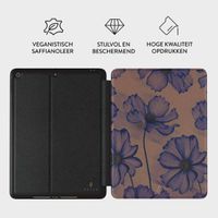 Burga Tablet Case Apple iPad 9 (2021) 10.2 inch / iPad 8 (2020) 10.2 inch / iPad 7 (2019) 10.2 inch - Velvet Night