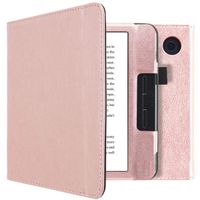 imoshion Vegan Leather Bookcase Kobo Libra H2O - Rosé Goud