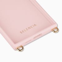 Selencia Rivièra MagSafe Backcover met afneembare haakjes Samsung Galaxy S24 Ultra - Sorbet Pink