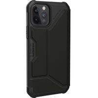 UAG Metropolis Bookcase iPhone 12 (Pro) - Zwart