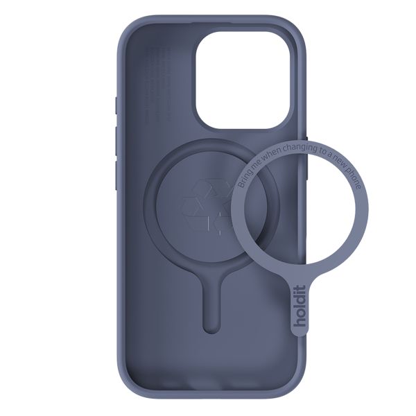 Holdit Soft MagSafe Case Apple iPhone 16 Pro - Pacific Blue