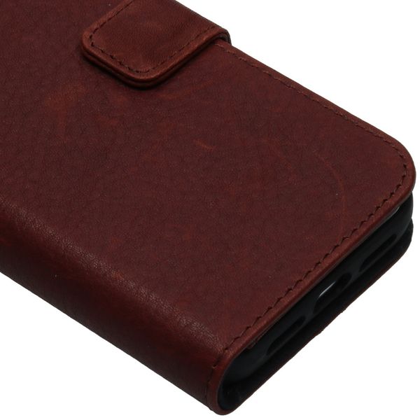 Decoded 2 in 1 Leather Detachable Wallet iPhone 12 (Pro) - Bruin