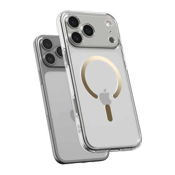 Spigen Ultra Hybrid Backcover MagSafe Apple iPhone 17 Pro - Clear Gold