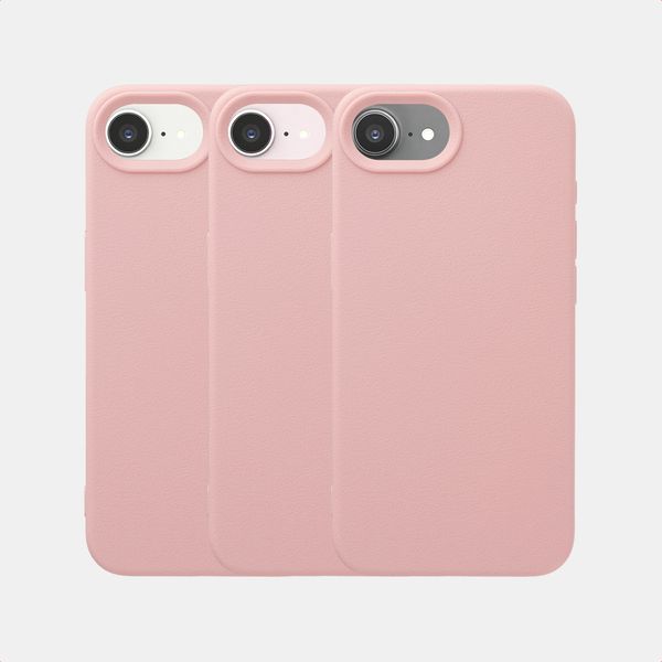 imoshion Texture Backcover Apple iPhone 17e / 16e - Roze