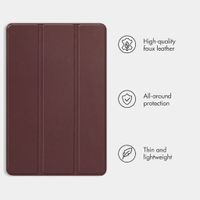 imoshion Trifold Book Case Apple iPad Pro 11 (2025) M5 / (2024) M4 - Bordeaux
