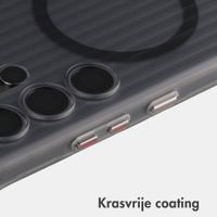 Accezz Lite Backcover met MagSafe | Fluted | Samsung Galaxy S24 Ultra - Grijs