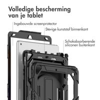 Accezz Rugged Backcover met schouderstrap iPad Air 3 (2019) / Pro 10.5 (2017) - Zwart