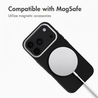 Accezz Mesh Back Cover with MagSafe Apple iPhone 17 Pro Max - Black
