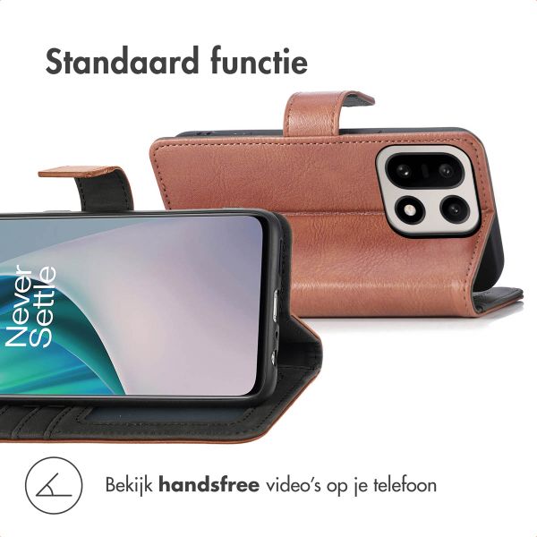 imoshion Luxe Bookcase OnePlus 15 - Bruin