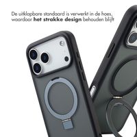 Accezz Ring Stand Backcover met MagSafe Apple iPhone 17 Pro Max - Zwart