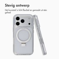 Accezz Ring Stand Backcover met MagSafe Apple iPhone 18 Pro Max / 17 Pro Max - Transparant