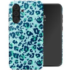 Selencia Vivid Tough Backcover Samsung Galaxy A36 / A56 - Wild Spots Light Blue