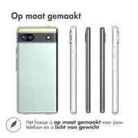 Accezz Clear Backcover Google Pixel 6a - Transparant