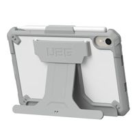 UAG Scout Healthcare backcover met stand en strap Apple iPad Mini 7 (2024) / iPad Mini 6 (2021) - Wit / Grijs