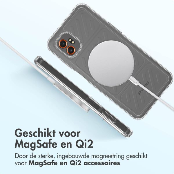 Accezz Xtreme Impact Backcover met MagSafe Samsung Galaxy Xcover 7 Pro - Transparant