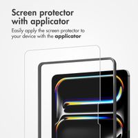 Accezz Glass Screen Protector + Applicator Apple iPad Air 13 inch (2026) M4 / (2025) M3 / (2024) M2