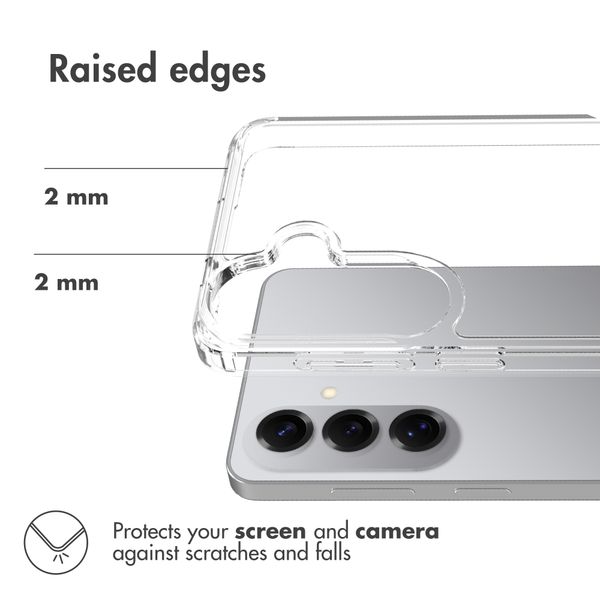 Accezz Xtreme Impact Back Cover Samsung Galaxy S26 Plus - Transparent