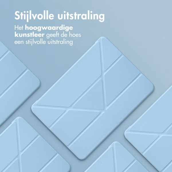 imoshion Origami Bookcase Samsung Galaxy Tab S9 11.0 inch - Lichtblauw